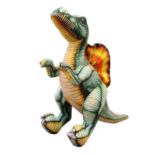 Dinosaurier Kuscheltier mit Rückensegel und Krallen