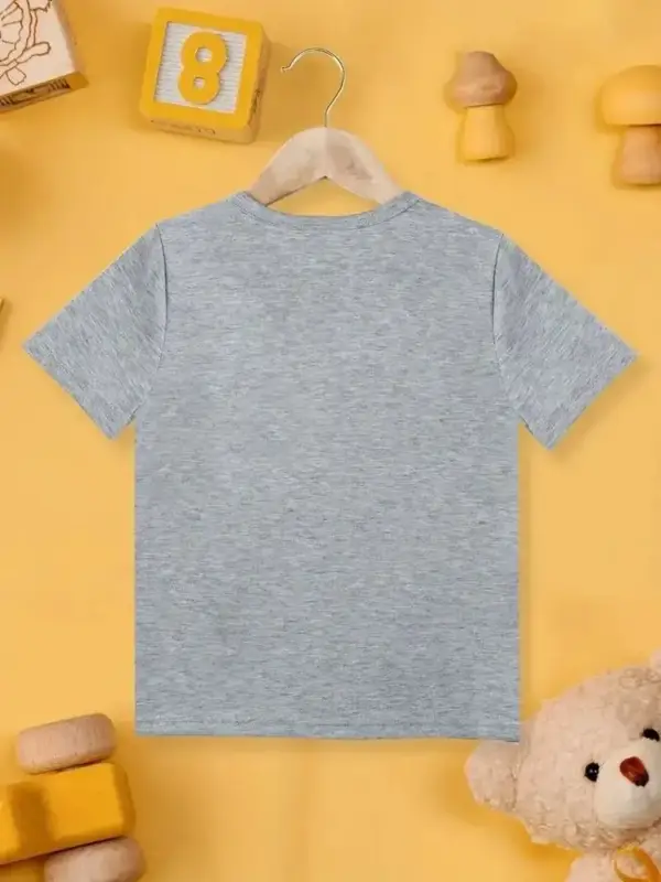 Dinosaurier T-Shirt Kinder mit Saurier-Übersicht, Kurzarm – Bild 2