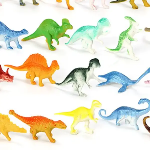 Mini Dinosaurier Figuren Set mit vielen verschiedenen Arten – Bild 2