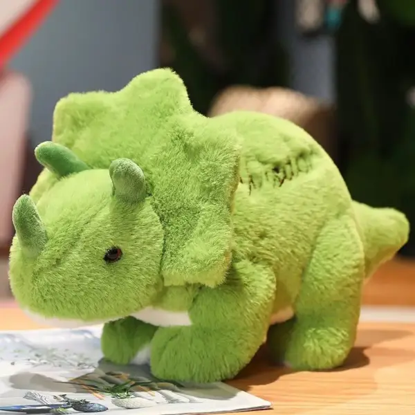 Plüschtier Dinosaurier mit Rückenzacken, vier Figuren zur Wahl – Bild 3