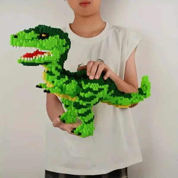 Dinosaurier Bausteinset T-Rex aus kleinen Bausteinen – Bild 2