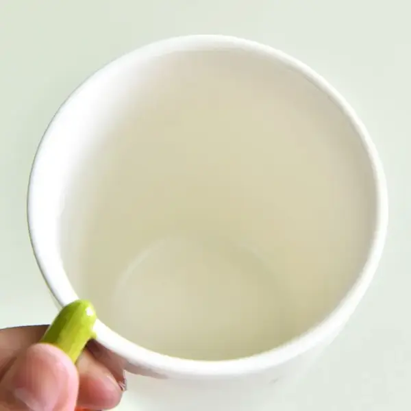 Dinosaurier Tasse aus Keramik mit Dino-Kopf als Henkel – Bild 2