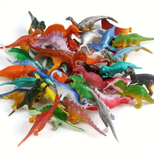 Mini Dinosaurier Figuren Set verschiedener Arten – Bild 5