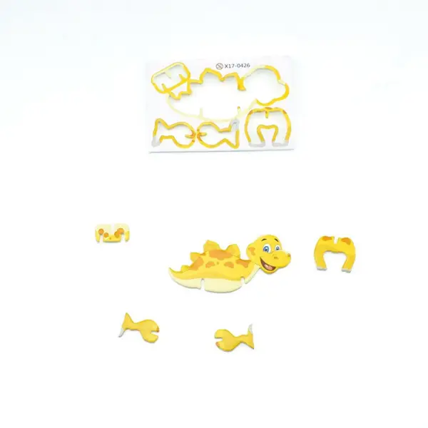 3D Dinosaurier-Puzzle Set zum Zusammenstecken, 50 Stück – Bild 4