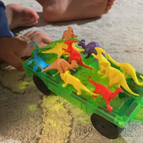 Dinosaurier Figuren Set in verschiedenen Arten und Farben – Bild 2