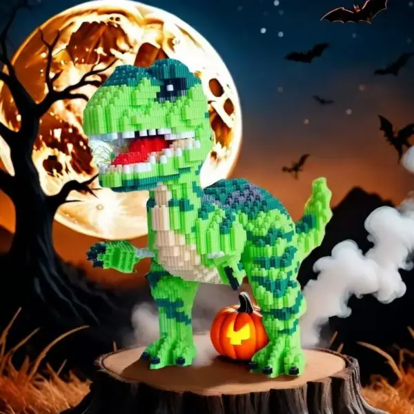Dinosaurier Bausteinset T-Rex aus kleinen Bausteinen – Bild 4