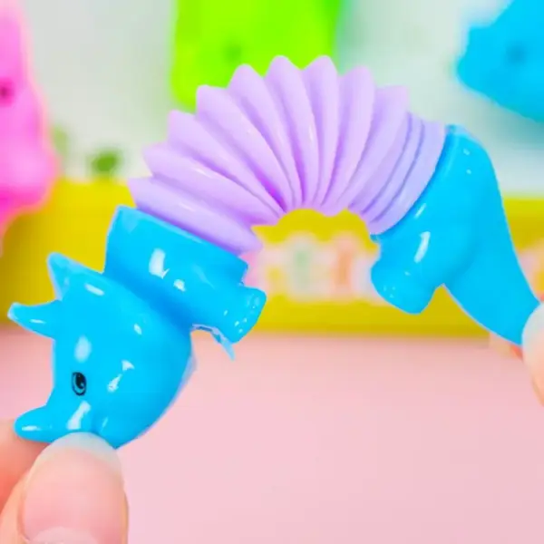 Dinosaurier Spielzeug Röhren mit Ziehharmonika-Struktur – Bild 7