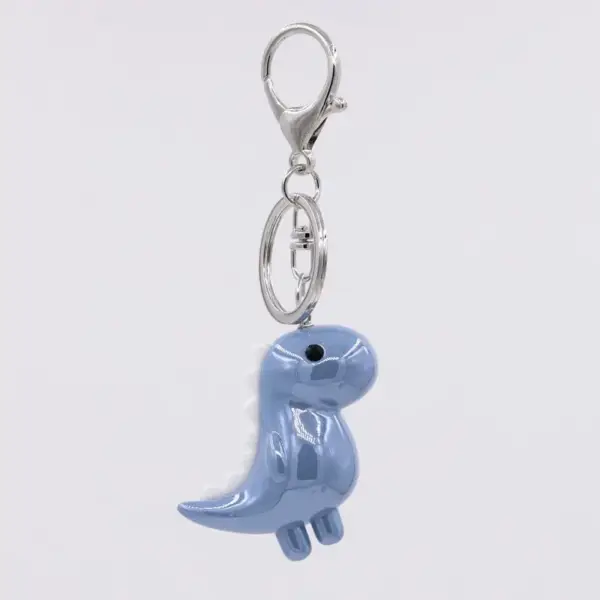 Dino Schlüsselanhänger mit Karabiner und Schlüsselring – Bild 14