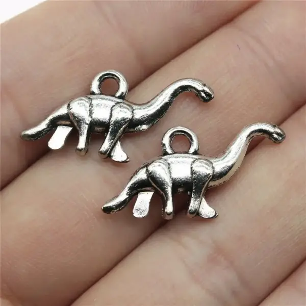 Charms-Anhänger mit Tiermotiven und Öse – Bild 6