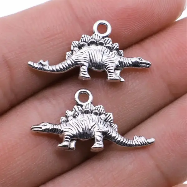 Charms-Anhänger mit Tiermotiven und Öse – Bild 5