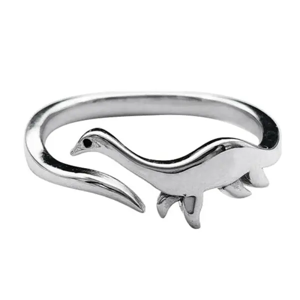 Choker Herren Gliederkette mit Saurier-Anhängern – Bild 8
