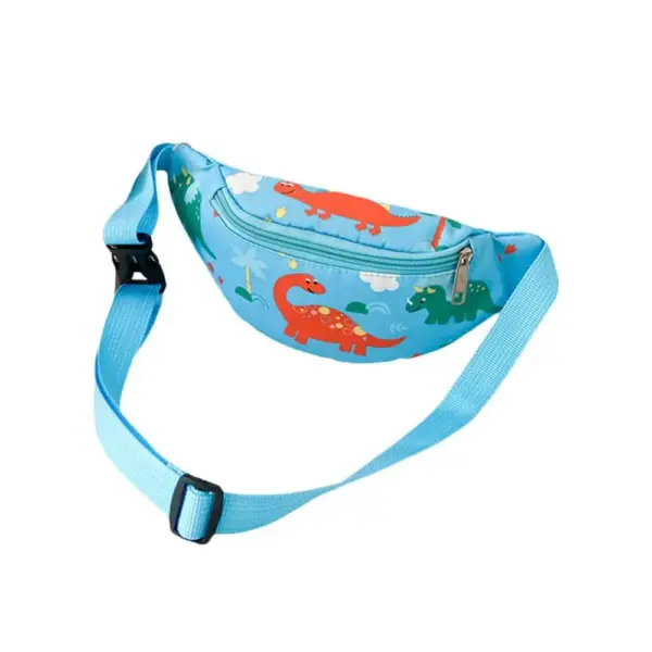 Kinder Bauchtasche mit Tiermotiven, Zipptasche und Steckschnalle – Bild 7