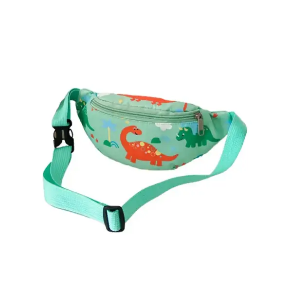 Kinder Bauchtasche mit Tiermotiven, Zipptasche und Steckschnalle – Bild 9