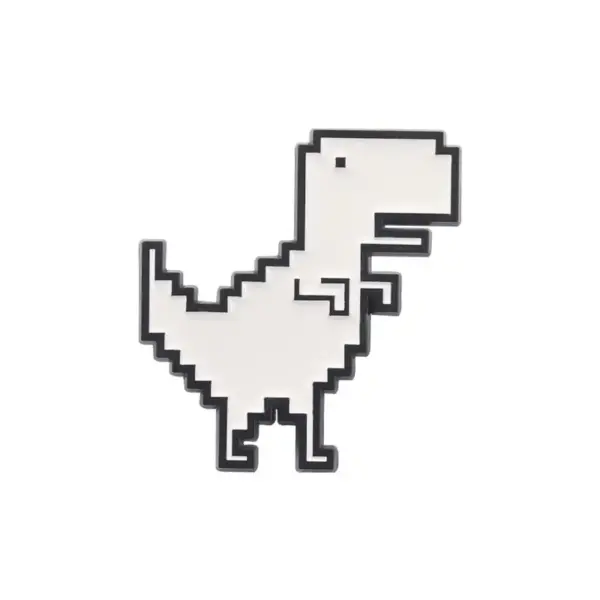 Dinosaurier Anstecknadeln in verschiedenen Formen und Mustern – Bild 15