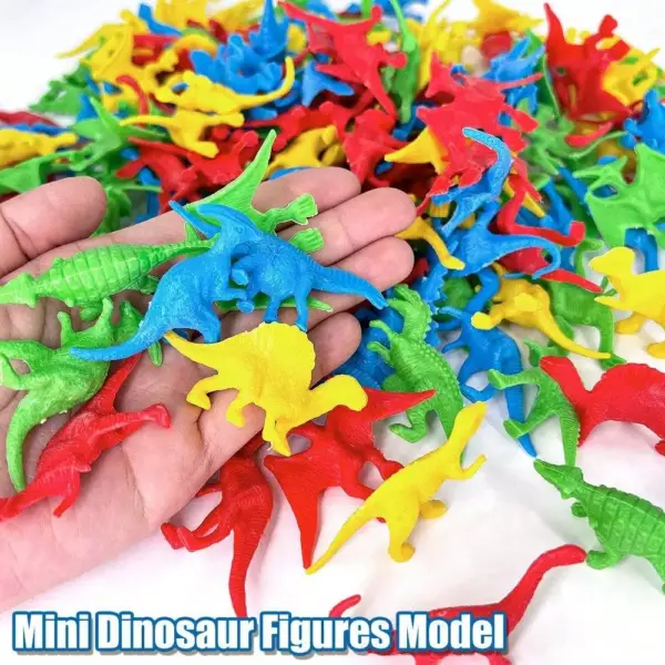 Dinosaurier Figuren Set in verschiedenen Arten und Farben – Bild 3