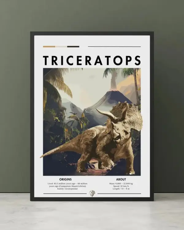 Dinosaurier Poster mit Motiv und Namensschriftzug – Bild 18