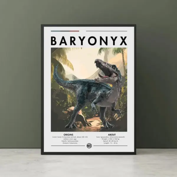 Dinosaurier Poster mit Motiv und Namensschriftzug – Bild 57