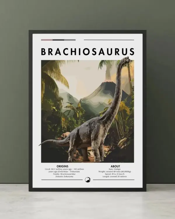 Dinosaurier Poster mit Motiv und Namensschriftzug – Bild 61