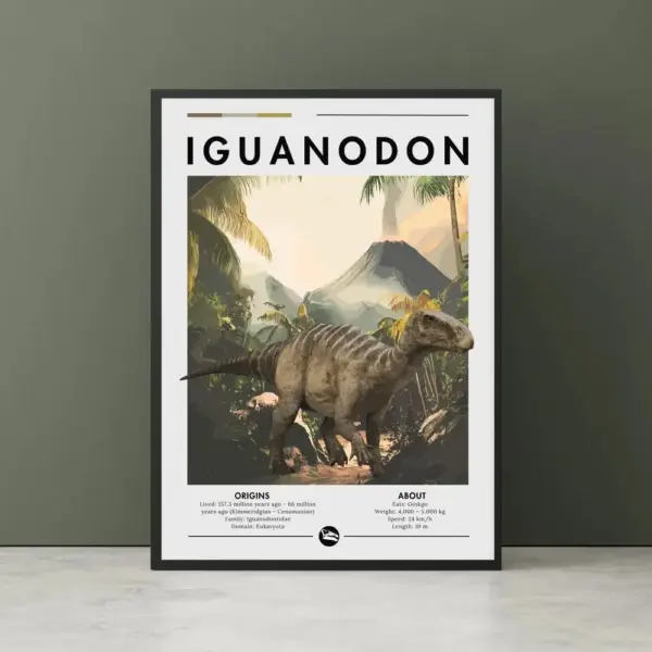 Dinosaurier Poster mit Motiv und Namensschriftzug – Bild 34