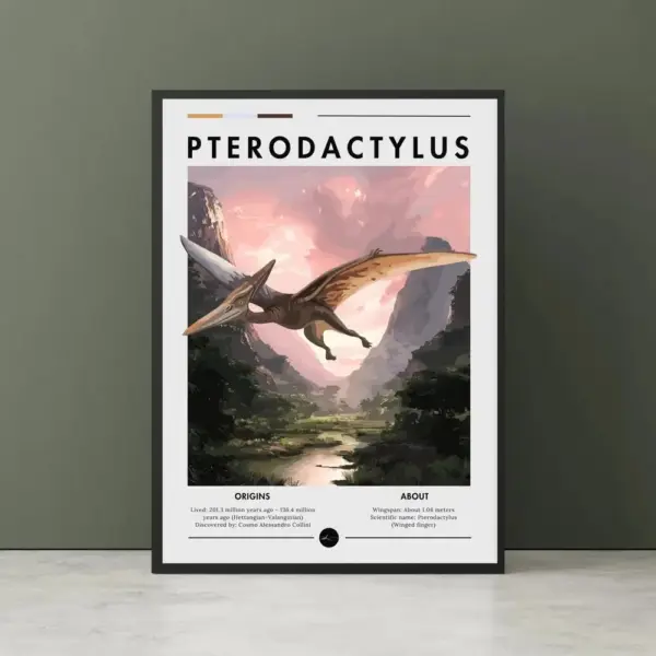 Dinosaurier Poster mit Motiv und Namensschriftzug – Bild 77