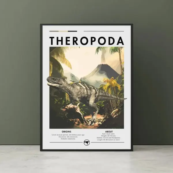 Dinosaurier Poster mit Motiv und Namensschriftzug – Bild 76