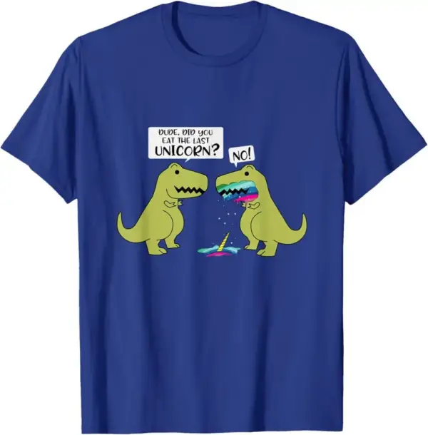 Dinosaurier T-Shirt mit Comic-Motiv, Kurzarm, Rundhals – Bild 5
