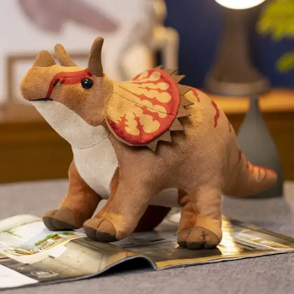 Dinosaurier Plüschtier Triceratops, Stegosaurus und mehr – Bild 9