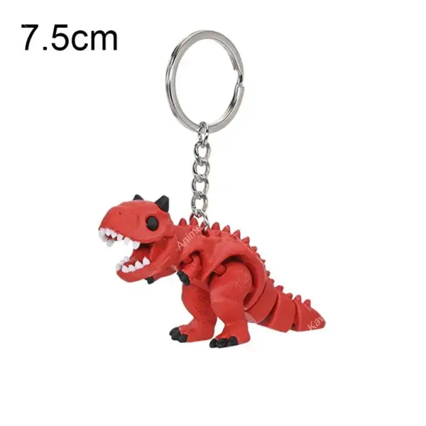 Dinosaurier Figur mit gegliedertem Körper und Hörnern – Bild 3