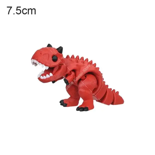 Dinosaurier Figur mit gegliedertem Körper und Hörnern – Bild 2