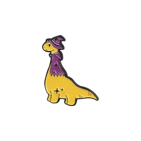 Dinosaurier Anstecknadeln in verschiedenen Formen und Mustern – Bild 14