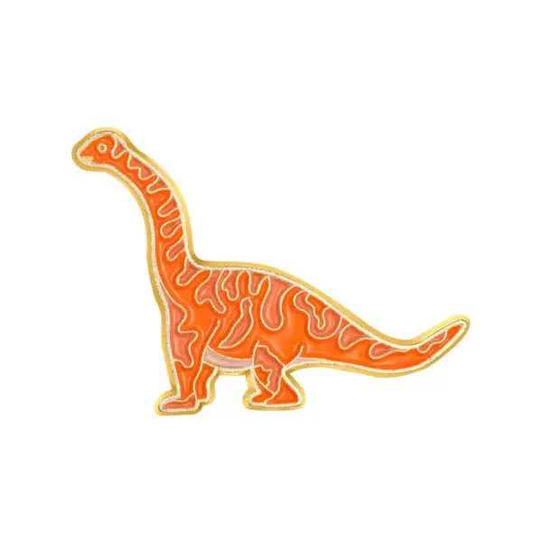 Dinosaurier Anstecknadeln in verschiedenen Formen und Mustern – Bild 13